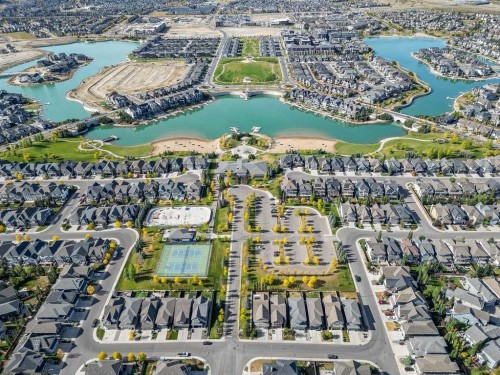 99 Masters Road Se, Calgary, AB - Outdoor With Body Of Water With View
