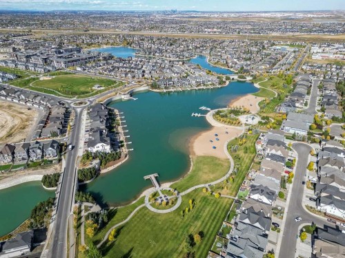 99 Masters Road Se, Calgary, AB - Outdoor With Body Of Water With View