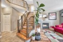 243 Westchester Boulevard, Chestermere, AB  - Indoor With Fireplace 