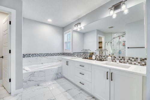 303 Dawson Harbour Court, Chestermere, AB - Indoor Photo Showing Bathroom