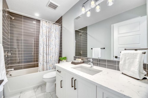 303 Dawson Harbour Court, Chestermere, AB - Indoor Photo Showing Bathroom