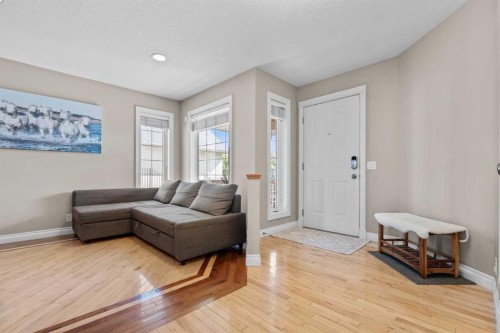92 Cranston Drive Se, Calgary, AB - Indoor Photo Showing Living Room