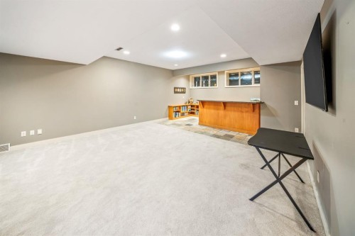 27 Snowberry Gate, Rural Rocky View County, AB - Indoor Photo Showing Basement