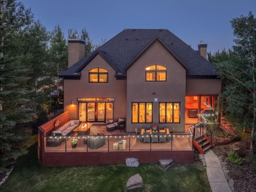 27 Snowberry Gate, Rural Rocky View County, AB - Outdoor With Deck Patio Veranda