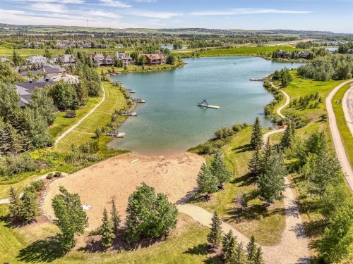 27 Snowberry Gate, Rural Rocky View County, AB - Outdoor With Body Of Water With View