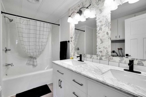 64 Huntwell Way Ne, Calgary, AB - Indoor Photo Showing Bathroom
