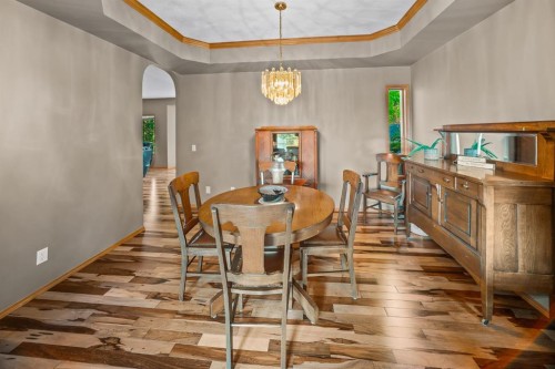 30 Gleneagles View, Cochrane, AB - Indoor Photo Showing Dining Room