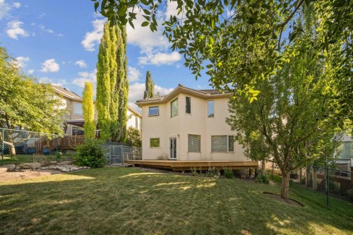 30 Gleneagles View, Cochrane, AB - Outdoor With Deck Patio Veranda