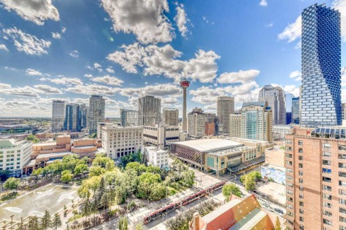 2209-221 6 Avenue Se, Calgary, AB - Outdoor With View