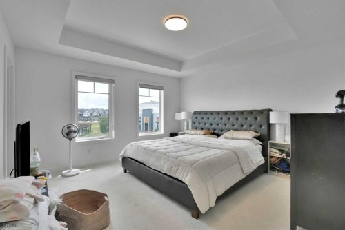 76 Amblefield Terrace Nw, Calgary, AB - Indoor Photo Showing Bedroom
