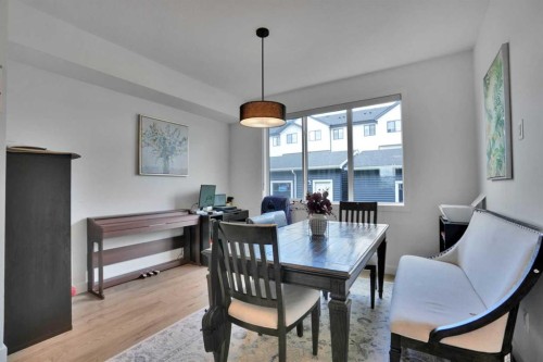 76 Amblefield Terrace Nw, Calgary, AB - Indoor Photo Showing Dining Room