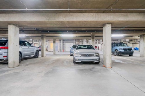 4203-24 Hemlock Crescent Sw, Calgary, AB - Indoor Photo Showing Garage