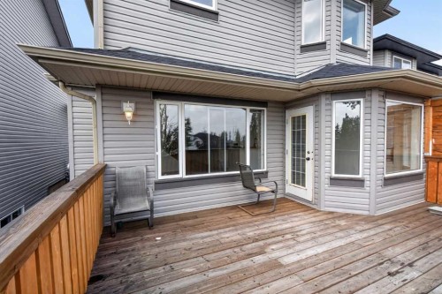 126 Bridlewood Way Sw, Calgary, AB - Outdoor With Deck Patio Veranda With Exterior