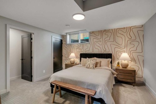 147 Siltstone Place, Balzac, AB - Indoor Photo Showing Bedroom