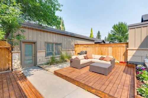 4417 16A Street Sw, Calgary, AB - Outdoor With Deck Patio Veranda
