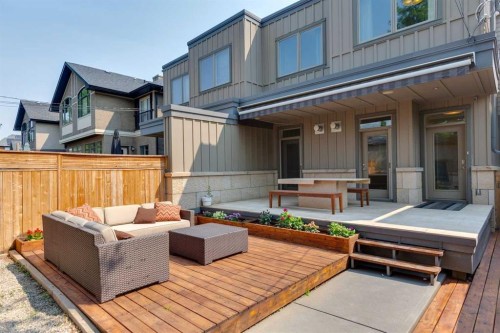 4417 16A Street Sw, Calgary, AB - Outdoor With Deck Patio Veranda With Exterior