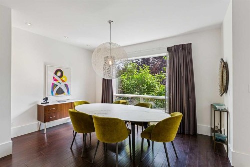 4417 16A Street Sw, Calgary, AB - Indoor Photo Showing Dining Room