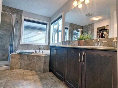 251 Hillcrest Circle Sw, Airdrie, AB - Indoor Photo Showing Bathroom