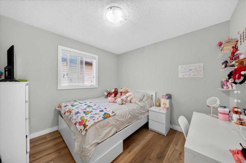 251 Hillcrest Circle Sw, Airdrie, AB - Indoor Photo Showing Bedroom