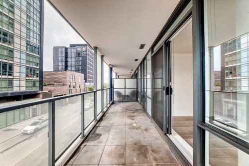 218-615 6 Avenue Se, Calgary, AB - Outdoor With Balcony With Exterior