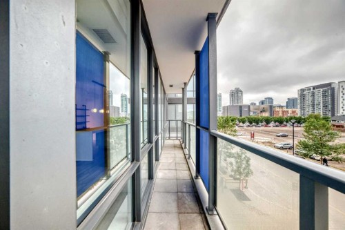 218-615 6 Avenue Se, Calgary, AB - Outdoor With Balcony With Exterior