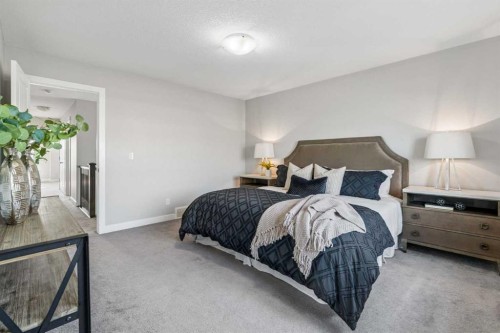 172 Brightoncrest Point Se, Calgary, AB - Indoor Photo Showing Bedroom