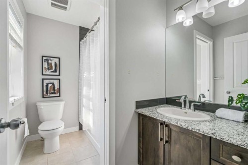 172 Brightoncrest Point Se, Calgary, AB - Indoor Photo Showing Bathroom