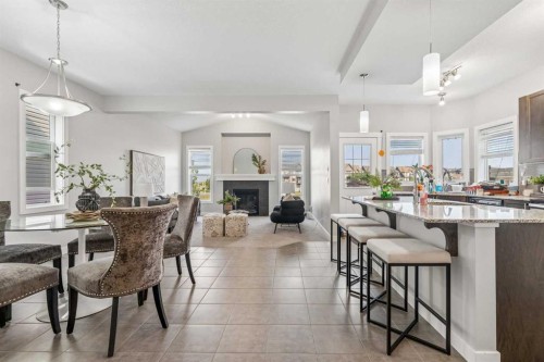 172 Brightoncrest Point Se, Calgary, AB - Indoor Photo Showing Dining Room