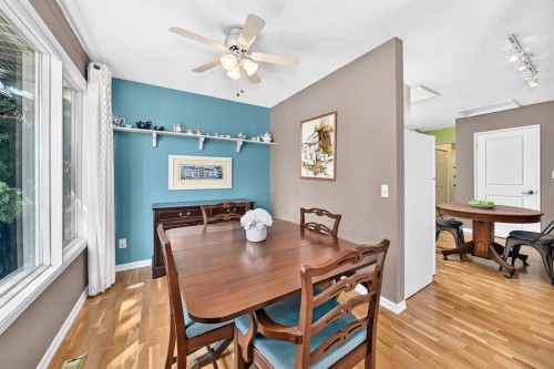 91 Templehill Drive Ne, Calgary, AB - Indoor Photo Showing Dining Room
