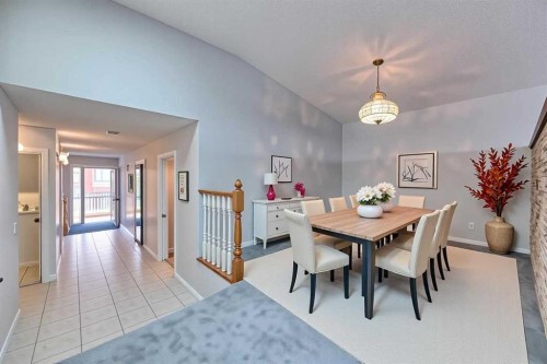 8 Prominence Path Sw, Calgary, AB - Indoor Photo Showing Dining Room