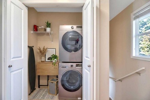 131-300 Marina Drive, Chestermere, AB - Indoor Photo Showing Laundry Room