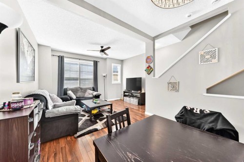 60 New Brighton Point Se, Calgary, AB - Indoor Photo Showing Dining Room