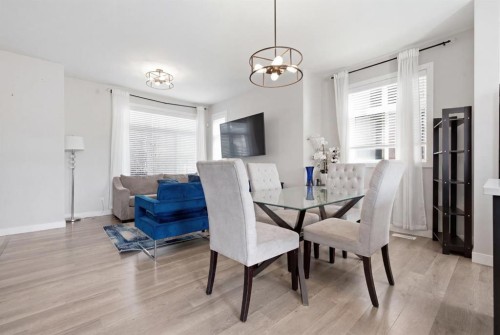 146 Sage Meadows Gardens Nw, Calgary, AB - Indoor Photo Showing Dining Room