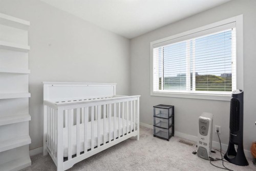 146 Sage Meadows Gardens Nw, Calgary, AB - Indoor Photo Showing Bedroom