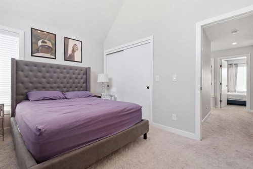 146 Sage Meadows Gardens Nw, Calgary, AB - Indoor Photo Showing Bedroom