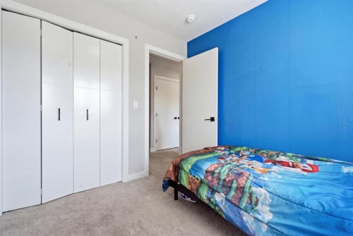 146 Sage Meadows Gardens Nw, Calgary, AB - Indoor Photo Showing Bedroom