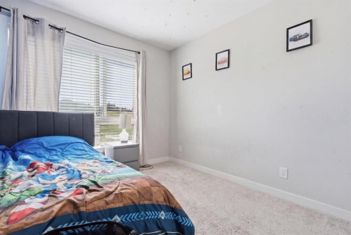 146 Sage Meadows Gardens Nw, Calgary, AB - Indoor Photo Showing Bedroom