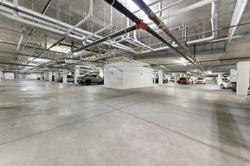 205-20 Royal Oak Plaza Nw, Calgary, AB - Indoor Photo Showing Garage