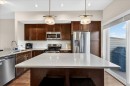2003-280 Williamstown Close Nw, Airdrie, AB  - Indoor Photo Showing Kitchen With Stainless Steel Kitchen With Upgraded Kitchen 