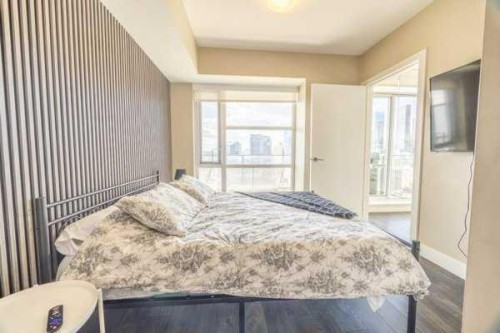2407-1188 3Rd Street Se, Calgary, AB - Indoor Photo Showing Bedroom