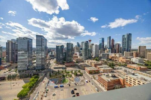 2407-1188 3Rd Street Se, Calgary, AB - Outdoor With View