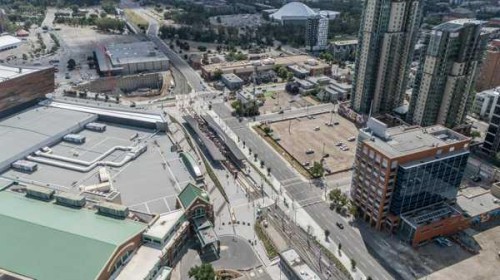 2407-1188 3Rd Street Se, Calgary, AB - Outdoor With View