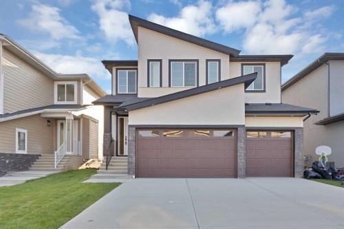506 Waterford Rise, Chestermere, AB - Outdoor With Facade