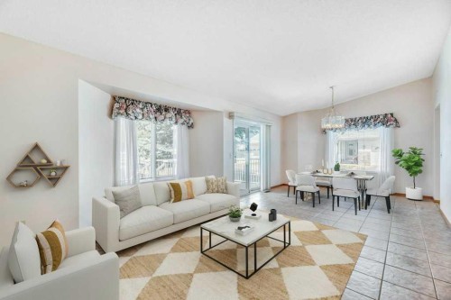 33 Riverview Point Se, Calgary, AB - Indoor Photo Showing Living Room