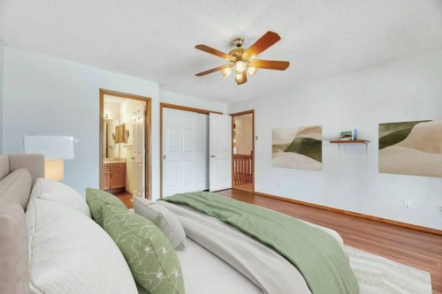 33 Riverview Point Se, Calgary, AB - Indoor Photo Showing Bedroom