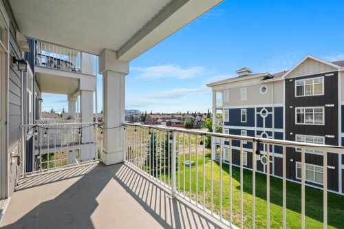 313-300 Auburn Meadows Common Se, Calgary, AB - Outdoor With Balcony With Exterior