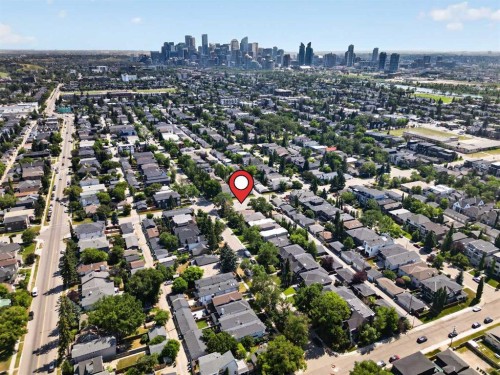 2301 4 Avenue Nw, Calgary, AB - Outdoor With View