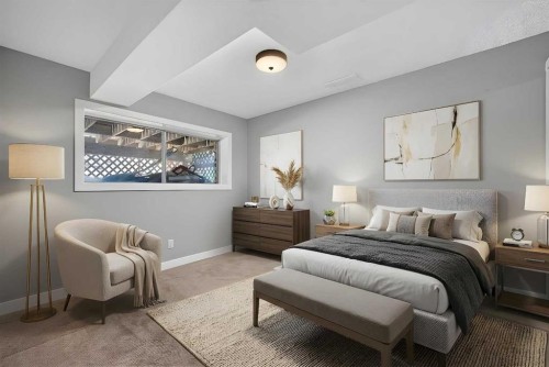 723 55 Avenue Sw, Calgary, AB - Indoor Photo Showing Bedroom