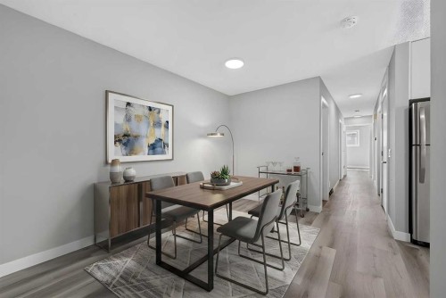 723 55 Avenue Sw, Calgary, AB - Indoor Photo Showing Dining Room