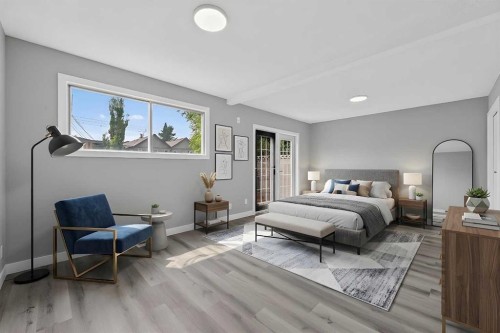 723 55 Avenue Sw, Calgary, AB - Indoor Photo Showing Bedroom